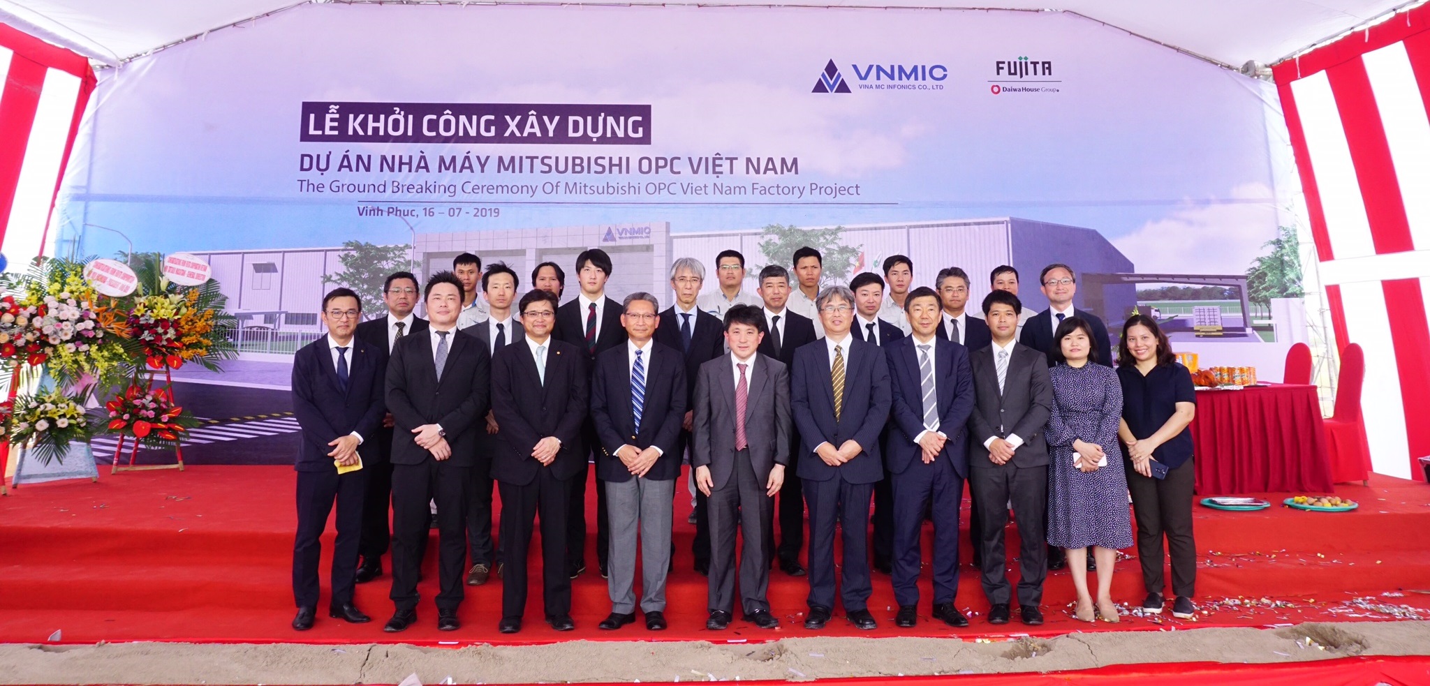 VinaMC Infonics - Ground Breaking Ceremony(July 17th, 2019)