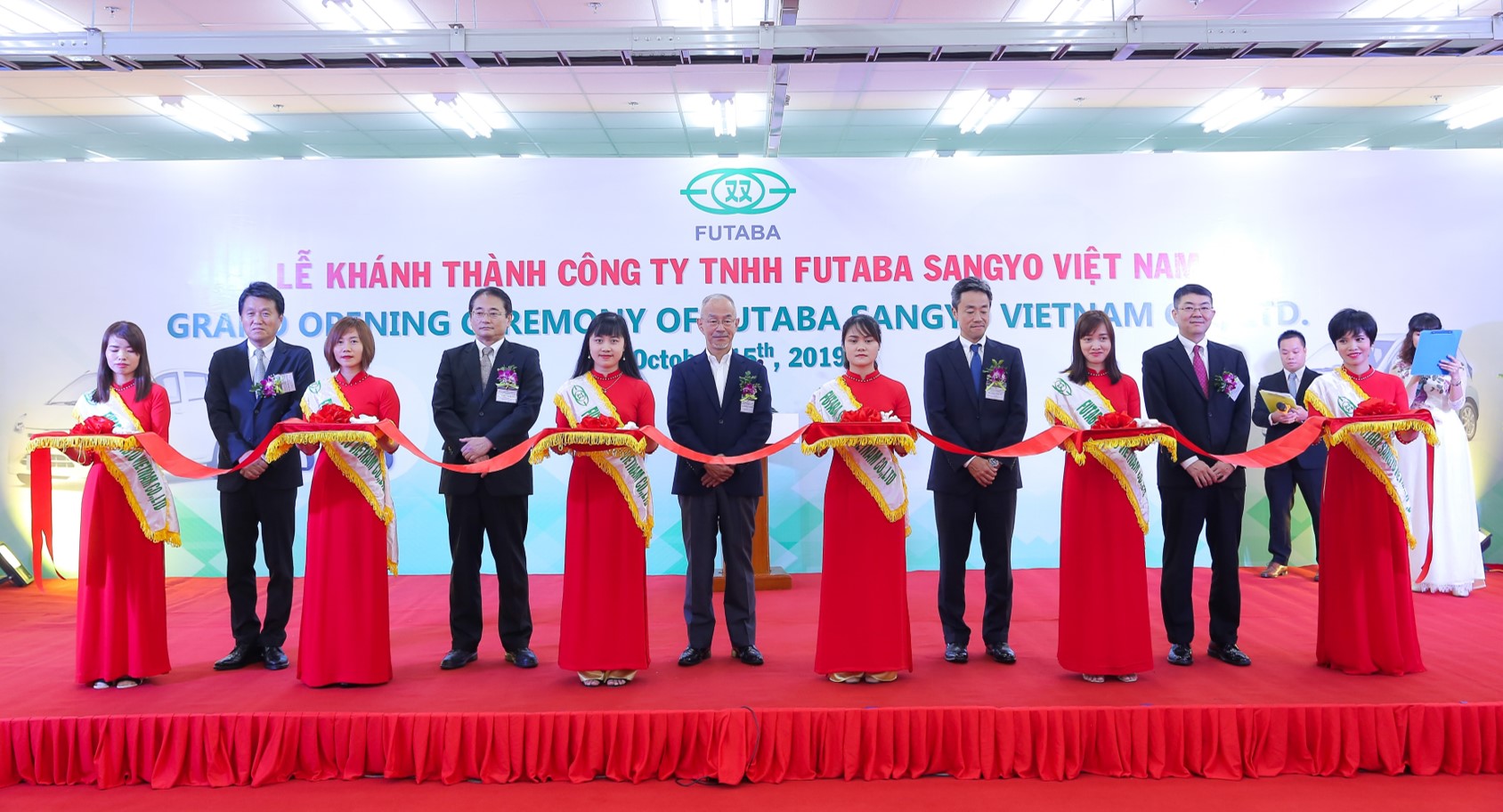 FUTABA SANGYO VIETNAM CO.,LTD Opening Ceremony_191015